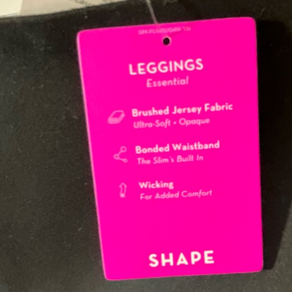 SPANX Essential Leggings FL1415 Very Black Size Small Slimming Sculpt Shape NWT - Picture 3 of 5